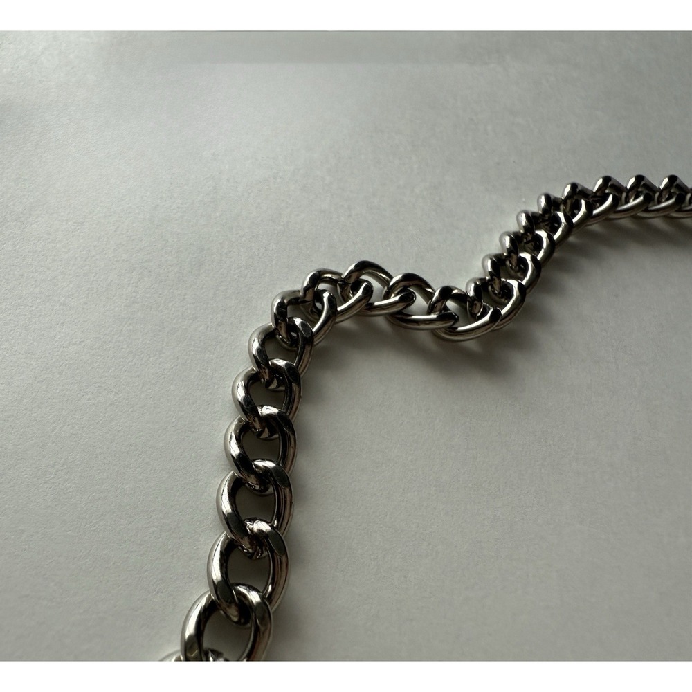 Vintage Fatto a Mano Carlos Falchi Silver Handbag / Handmade Shoulder Clutch - Picture 3 of 10